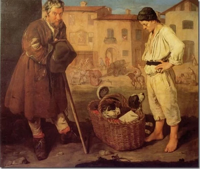 Giacomo Ceruti, il Pitocchetto - 107, Vendo cagnolini